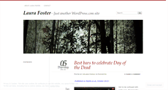 Desktop Screenshot of laurafoster.net